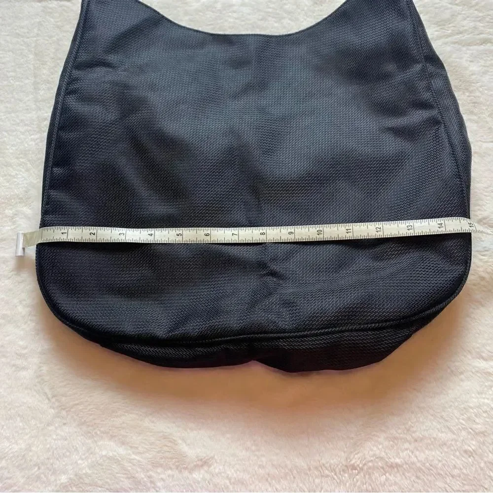 Banana Republic Black Nylon Hobo Bag